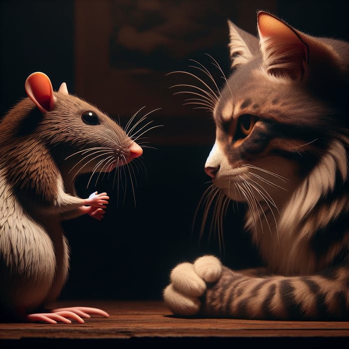 Misunderstanding Resolved: Rat and Cat's Heart-to-Heart Talk
