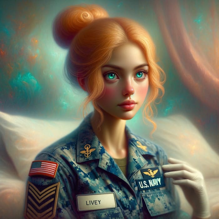 Ethereal U.S. Navy Corpsman LIVELY | Surreal Dreamscape
