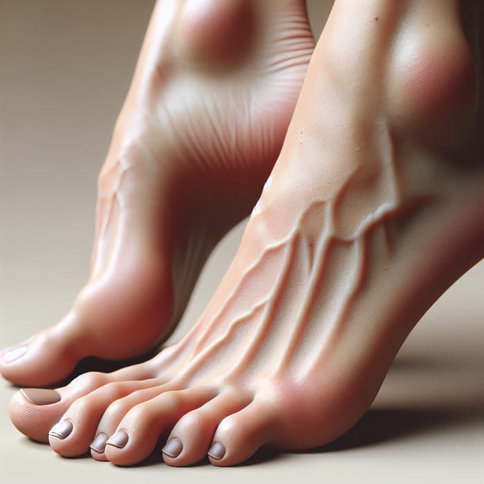 Illustration of Human Feet | Anatomical Depiction