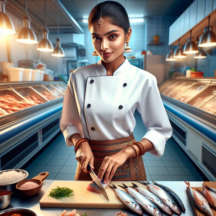 Professional South Indian Female Chef | Seafood Culinary Expertise