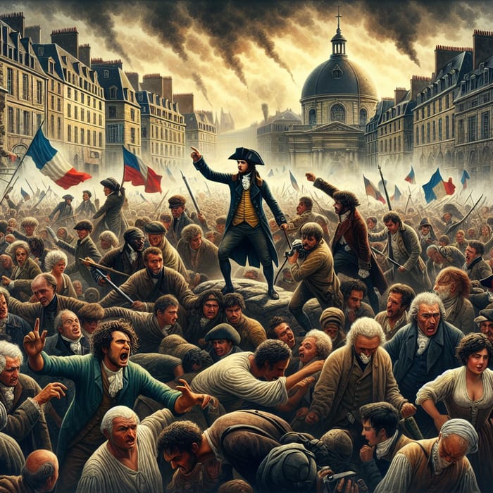 Emotions of Diversity in French Revolution Chaos
