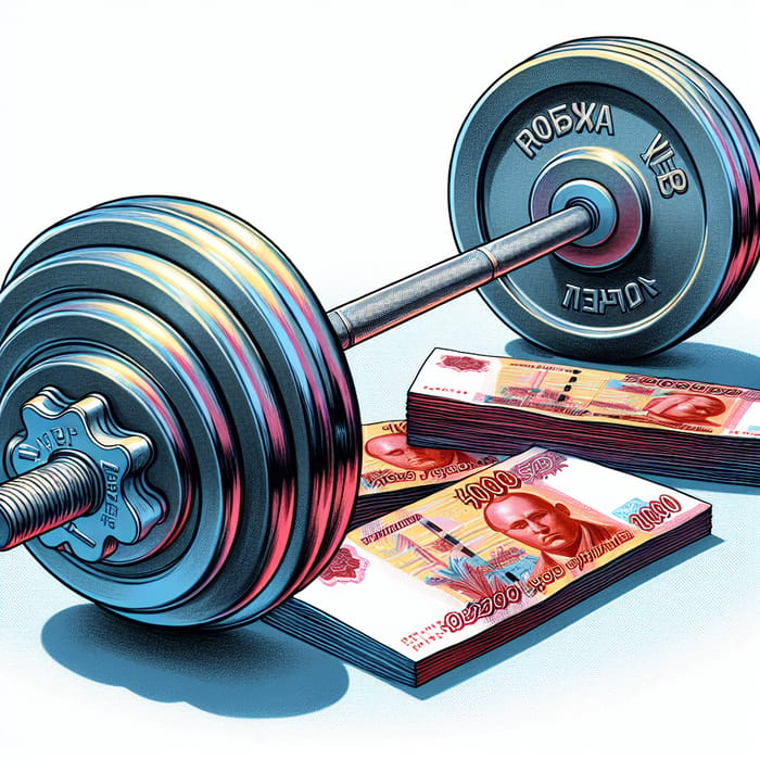 Barbell and Rubles - Weightlifting and Finance Fusion