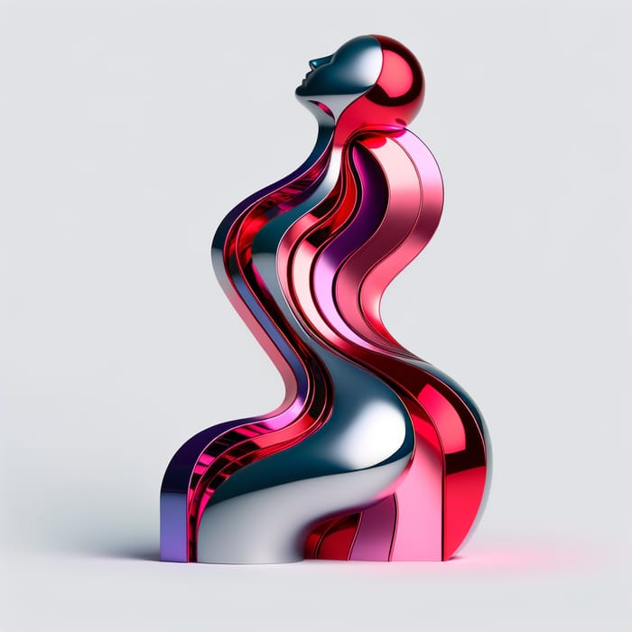 Jeff Koons-inspired Sculptural Female Anatomy