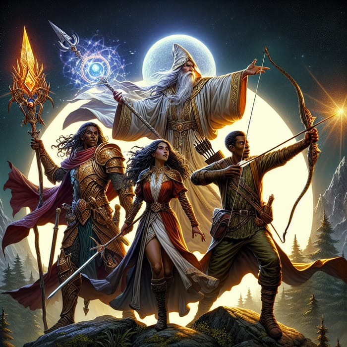 Three Heroes Fantasy Adventure Image