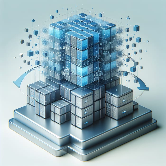 Database Cubes: Illustrating Secure Data Representation