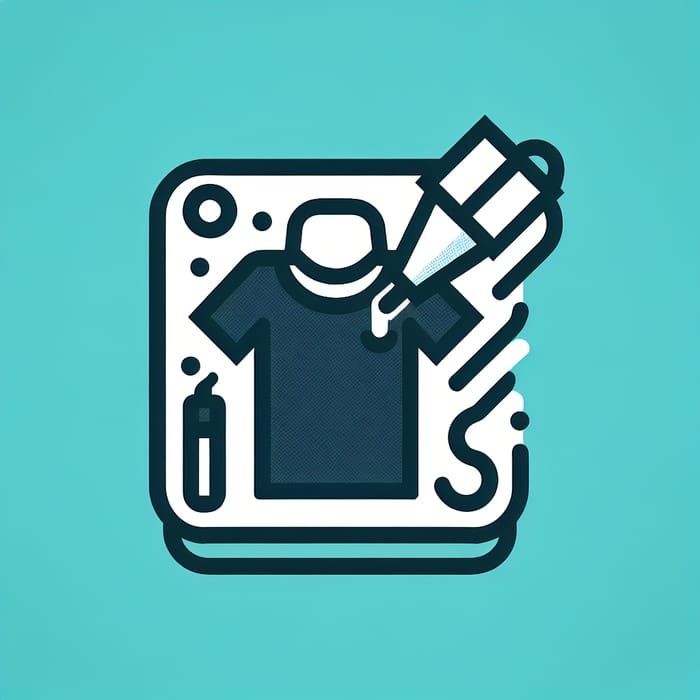 Modern Custom-Made T-Shirt Symbol - Minimalist Design