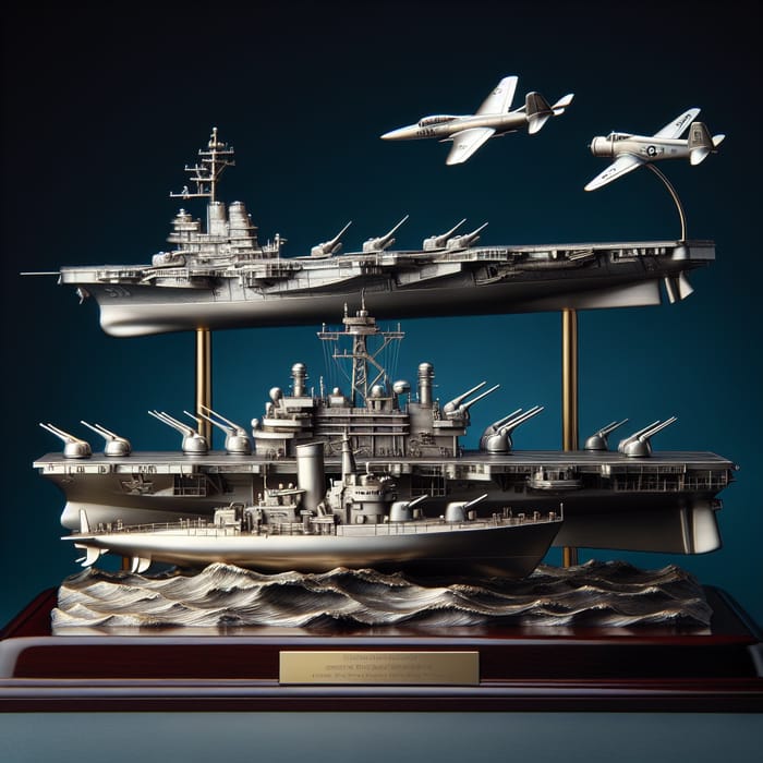 Nautical Trophy: Destroyer, Aircraft Carrier, Submarine Awards