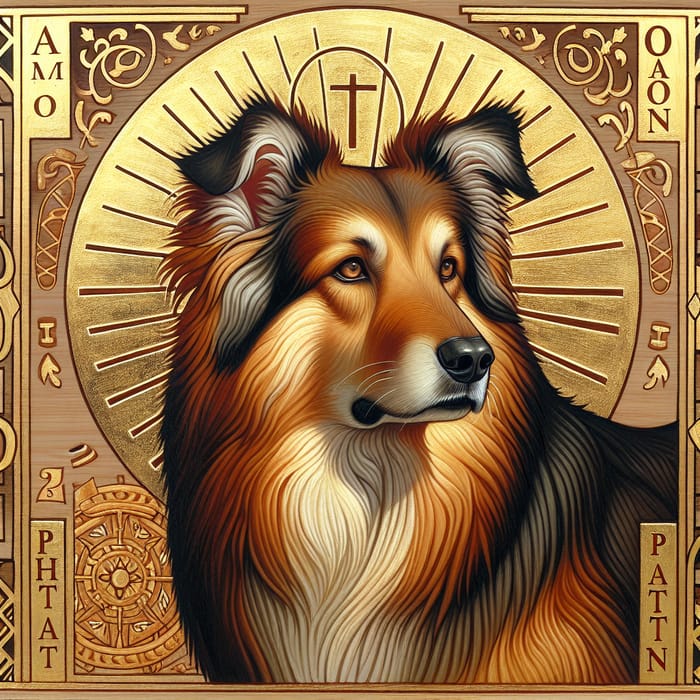 Patron the Dog: Orthodox Icon Saint in Canine Form