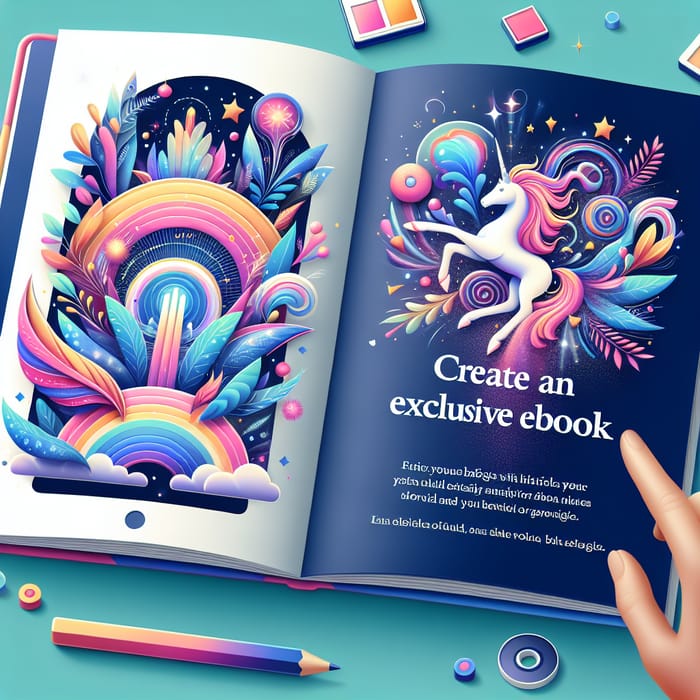 Create Exclusive eBook with Fabulous Effects & Attractive Colors