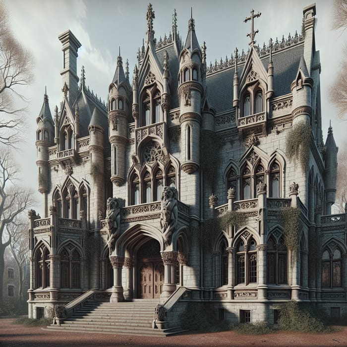 The Sprawling Gothic Mansion | Historical Architecture