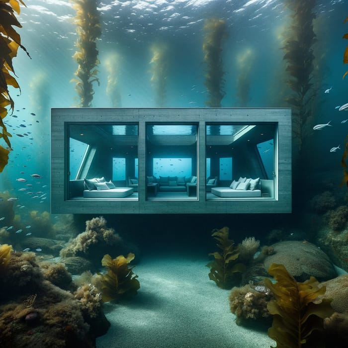 Underwater House in Washington DC | Marine Life Views