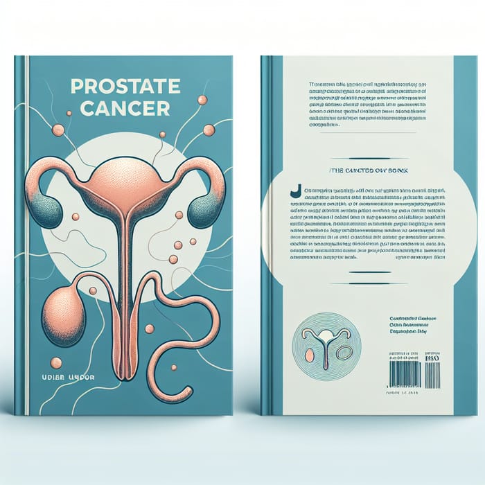 Prostate Cancer Book Cover Design | Healing Blue Theme