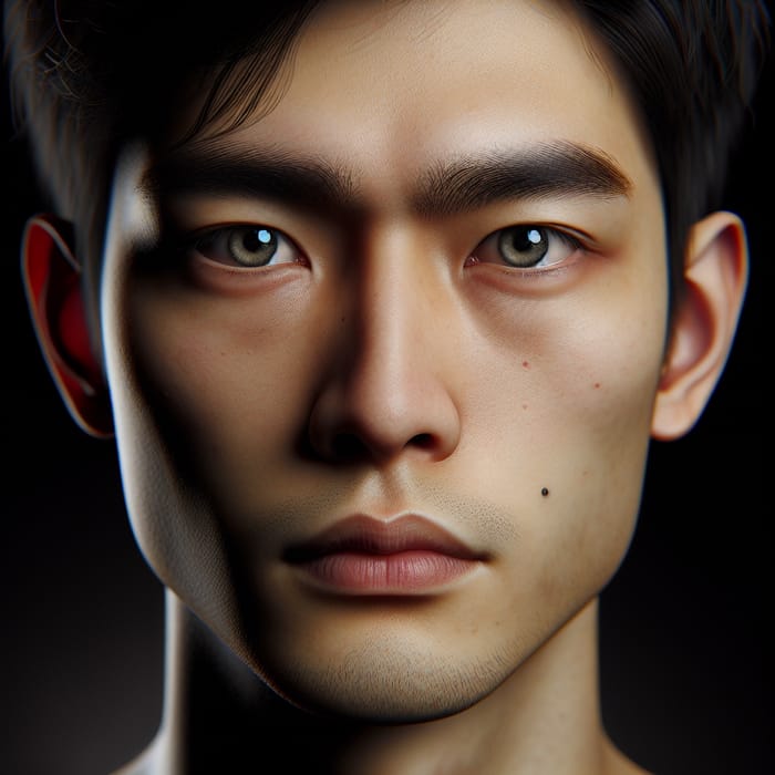 Captivating Character Study of Young Man | Dramatic Lighting