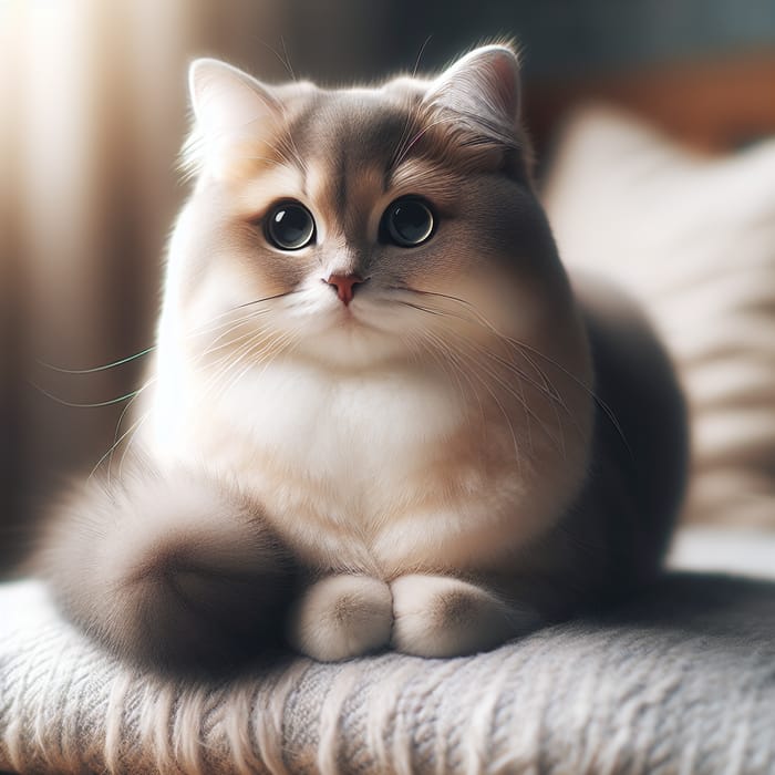 Cute and Adorable Domestic Cat - Majestic Beauty