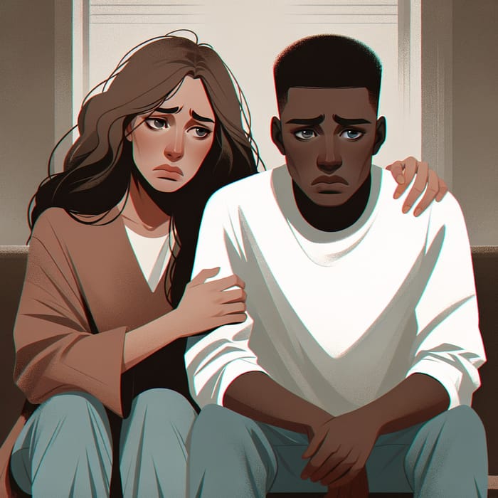 Sad Couple: Expressing Distress Together