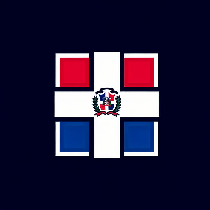 Dominican Republic Flag Logo: Unity & National Pride