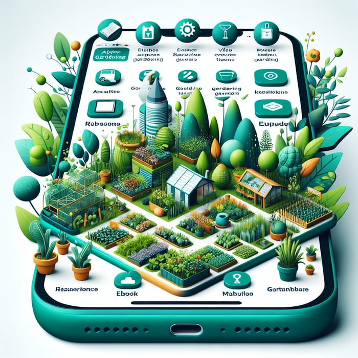 Urban Gardening App - Tutorials, Resources & Marketplace