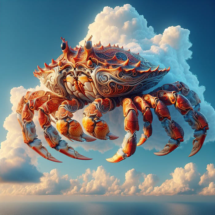Crab in the Sky | Surreal Imagery