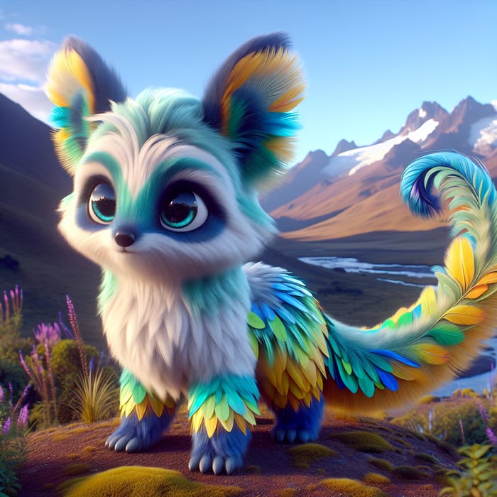 Ayrami: Colorful 3D Animated Creature Embodies Andean Beauty
