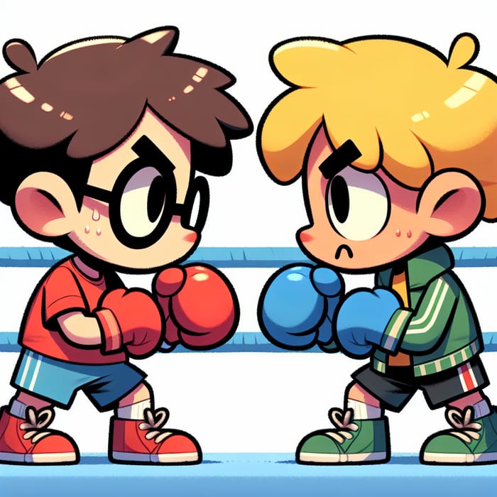 Milhouse vs. Butters: The Ultimate Cartoon Boxing Match