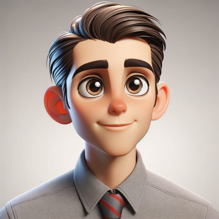 Modern Friendly Male Character | Digital 3D Animation