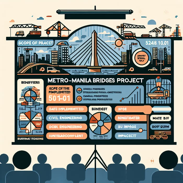 Informative Presentation Pointer for Metro Manila Bridges Project
