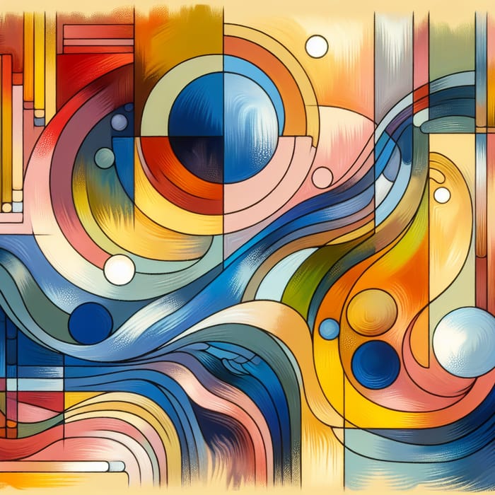 BautiDoceGutie: Abstract Harmony in Colorful Shapes
