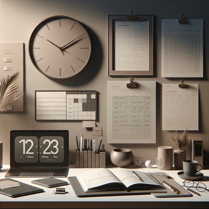 Efficient Time Management | Simplistic Style