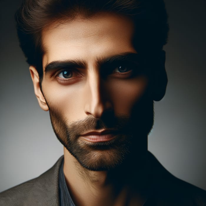 Smart Middle-Eastern Man Portrait