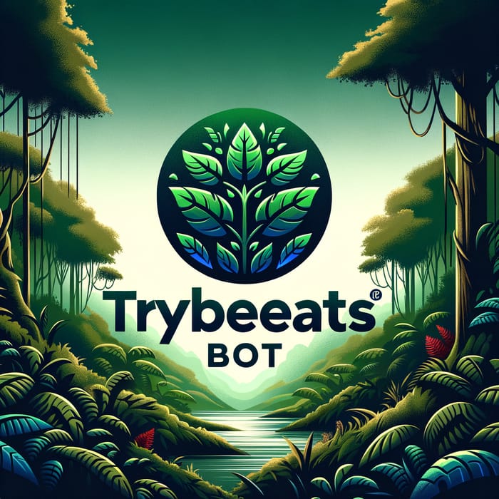 Design TryBeatsBot Logo with Jungle Theme