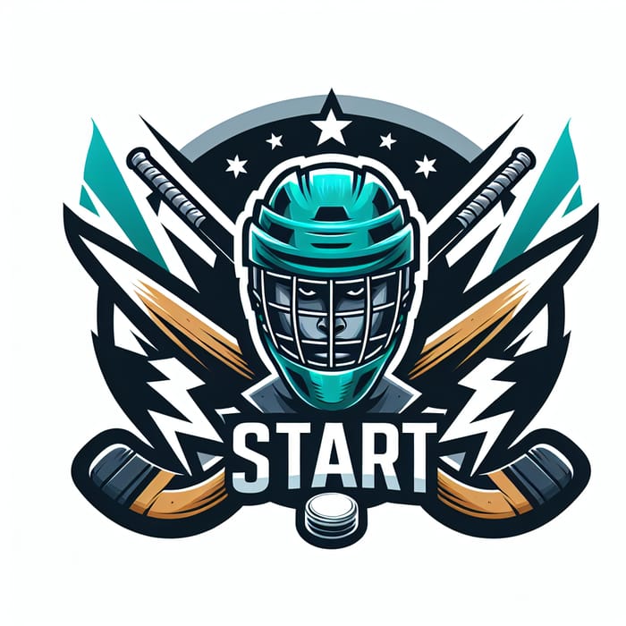 New Hockey Team Start Logo Design