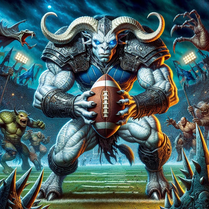 Blood Bowl Karlach - Fantasy Football Pitch Action