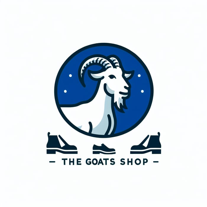 The Goats Shop Logo Design | Shoe Store Branding