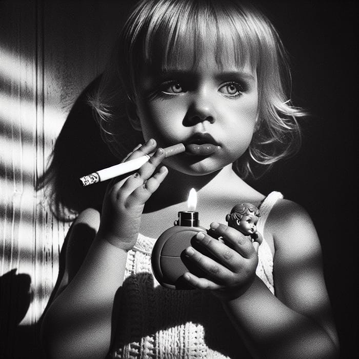 Innocence and Rebellion: Child Smoking - Social Commentary