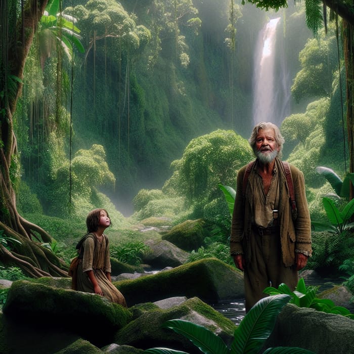 Jean Valjean Reunites with Cosette in Jungle