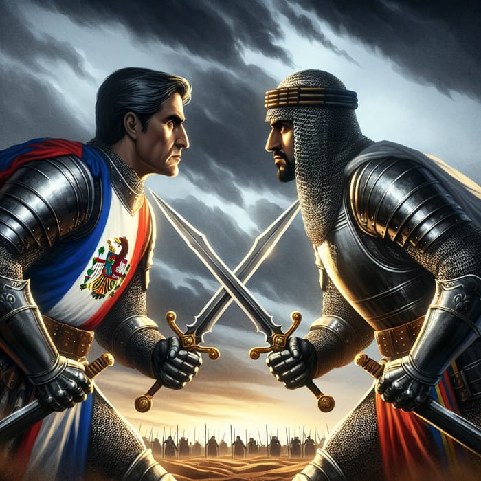Enemigos Battle: Hispanic vs Middle-Eastern Warriors