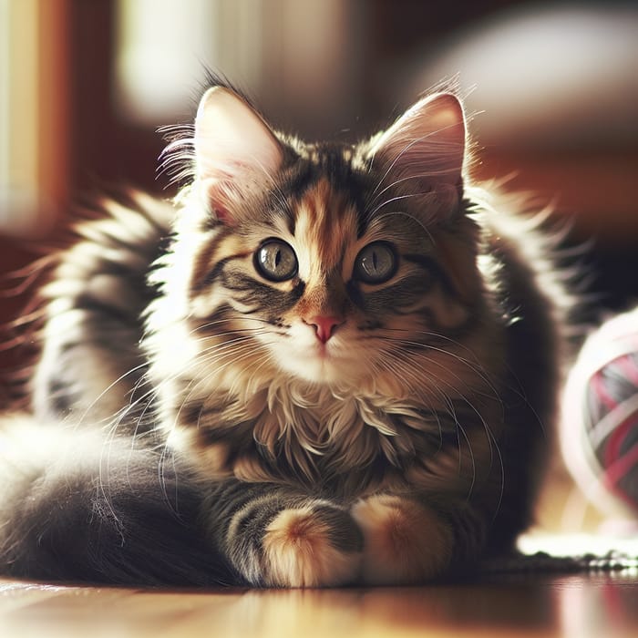 Domestic Cat: Graceful Feline Beauty