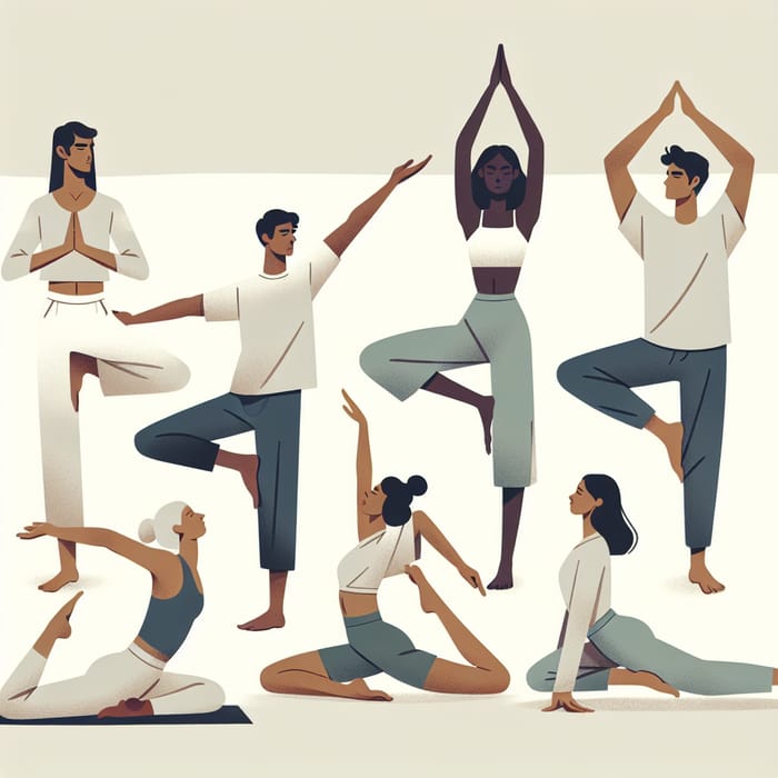 Minimalist Yoga Poses: Harmony in Diversity