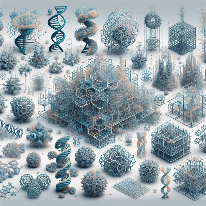 Intricate Molecular Architectures: Explore Boundless Possibilities | AI ...