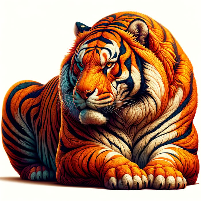 Super Tiger - Majestic with Vibrant Features