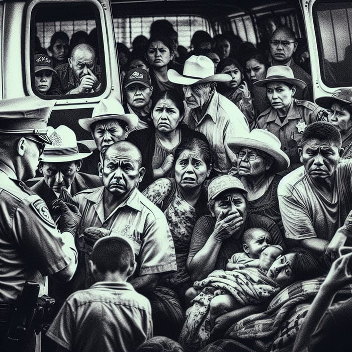 Deportation Scenes | Gritty Documentary Photography
