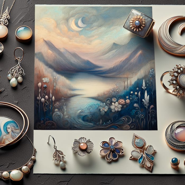 Pavel Kuznetsov Inspired Jewelry Collection | Symbolist Designs