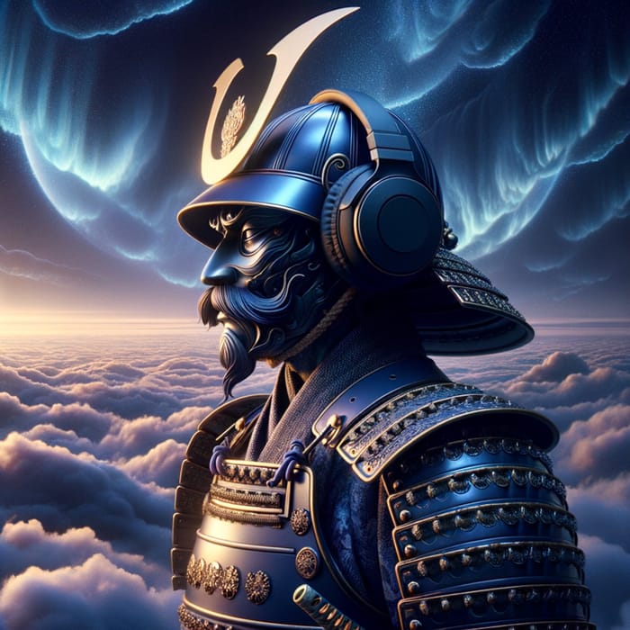 Samurai in Heaven: Creating Enchanting Phonk Beats | AI Art Generator ...