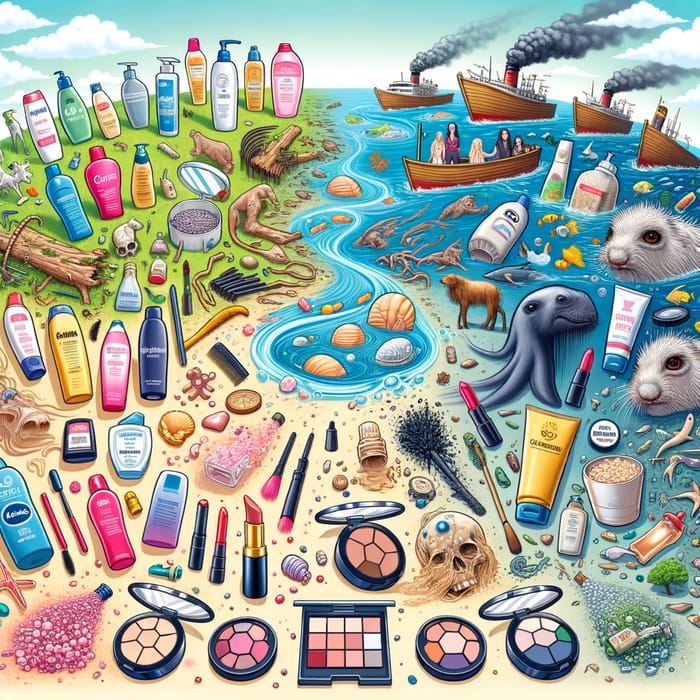 Impact of Cosmetics on Human Health and the Environment