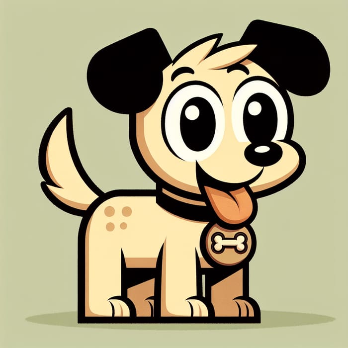 Retro Dog Character | Classic 2D Design for Video Games