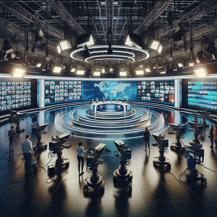 Inside CNN Studios: Cutting-Edge News Broadcasting Hub
