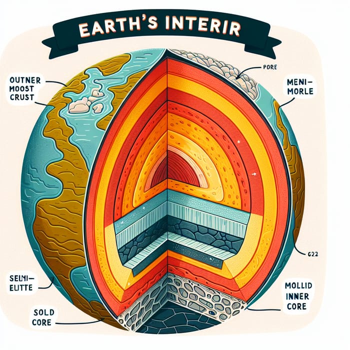 Discover Earth's Interior: Crust, Mantle, Core