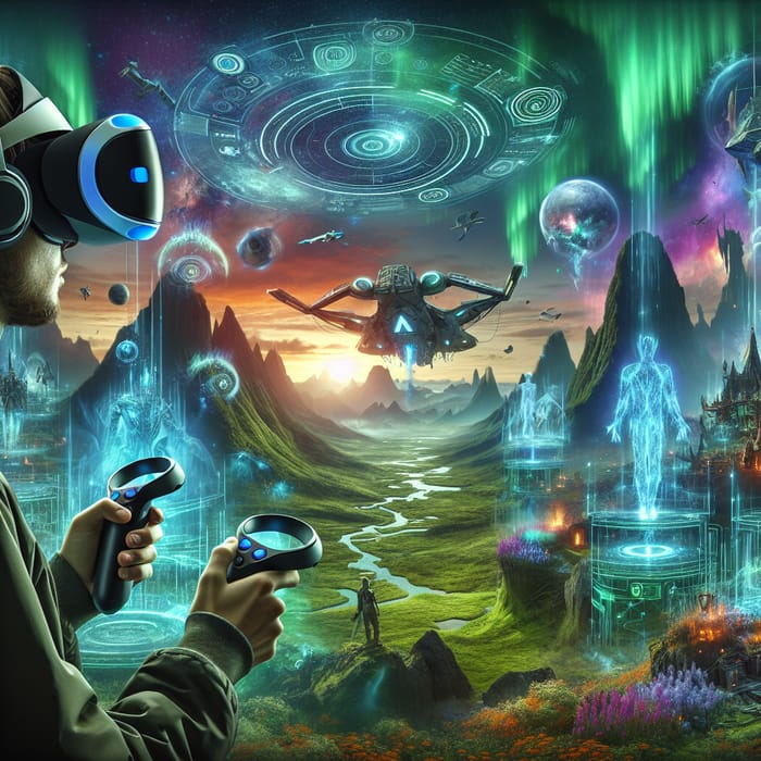 Immersive VR World Exploration | Virtual Reality (VR)
