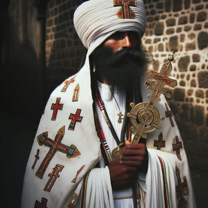 Ethiopian church dress top