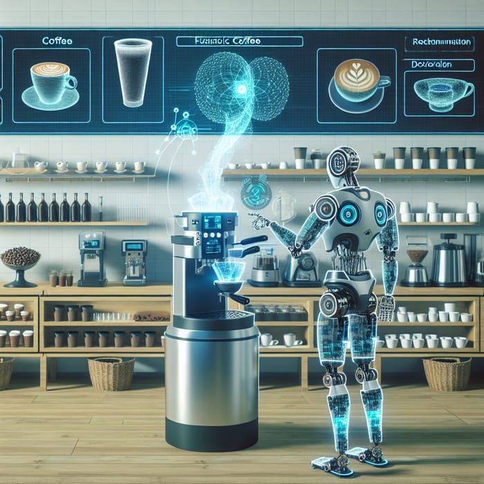 Daniel's Coffee | Futuristic Robot Barista & Innovative Coffee Products